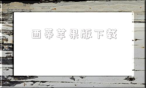 西蒂苹果版下载iphone云服务